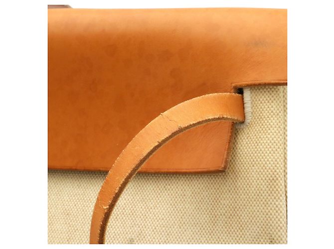 Hermès HERMES Herbag TGM Borsa a mano/Borsa a tracolla Marrone chiaro - vista 6
