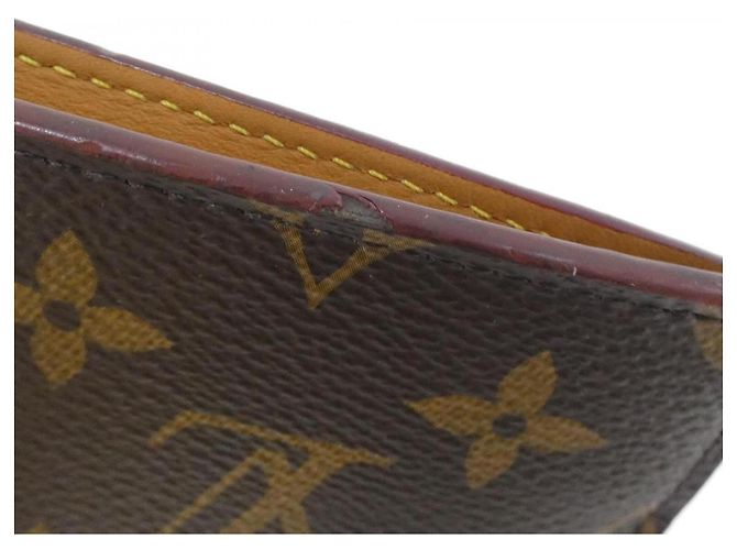 Louis Vuitton Monogram Chain Clutch M55646 Marrone - vista 3