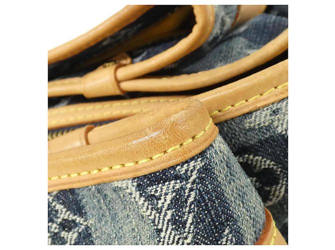Borsa a tracolla Louis Vuitton Monogram Denim Blu - vista 5