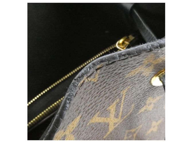 Néonoé Borsa a tracolla Louis Vuitton Monogram Neo Noe MM M44020 Marrone Nero - vista 5
