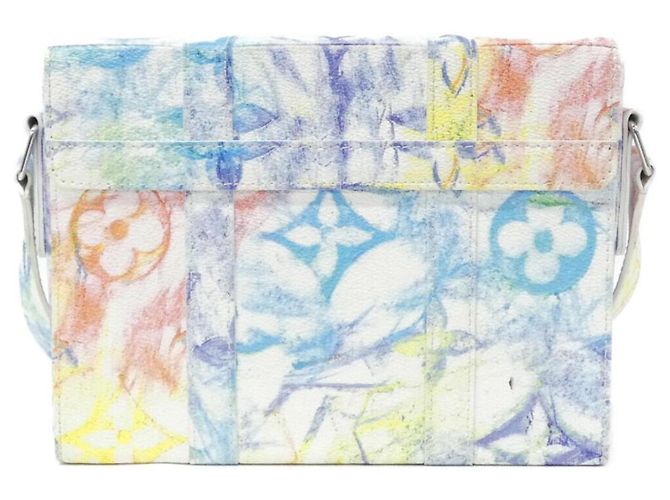 Borsa a Spalla Louis Vuitton Monogram Colori Pastello Multicolore - vista 2