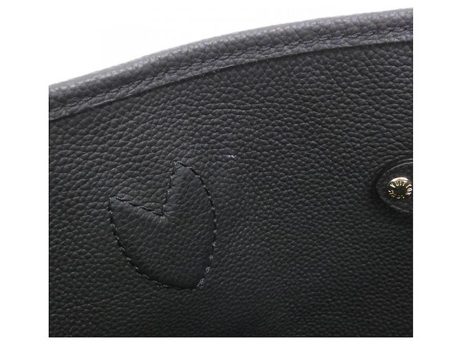 Borsa Louis Vuitton Monogram Neverfull Inside Out MM M28351 Marrone Nero - vista 5