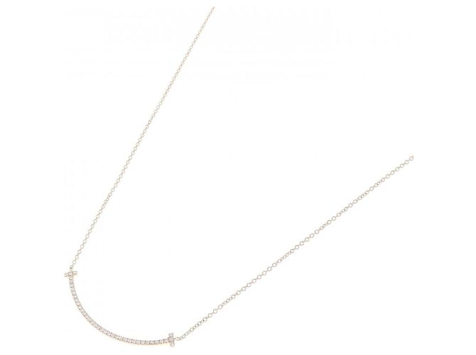 Tiffany & Co Collana piccola Tiffany T Smile in oro rosa - vista 2