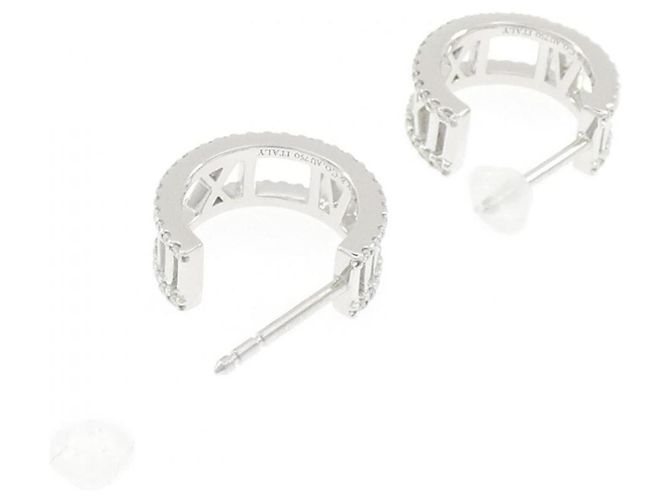 Tiffany & Co Orecchini a cerchio Tiffany Atlas - vista 3
