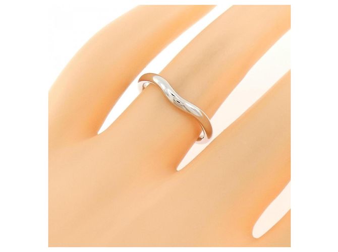Tiffany & Co Tiffany Curved Band Ring aus Platin - Ansicht 5