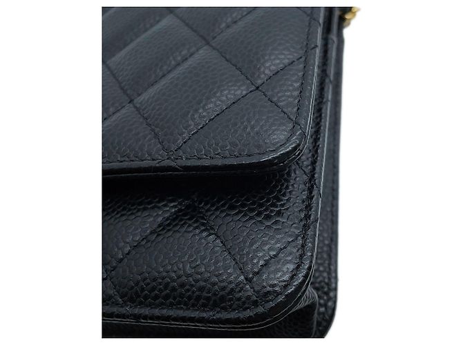 Timeless Portafoglio con catena Chanel Classic in nero - vista 7