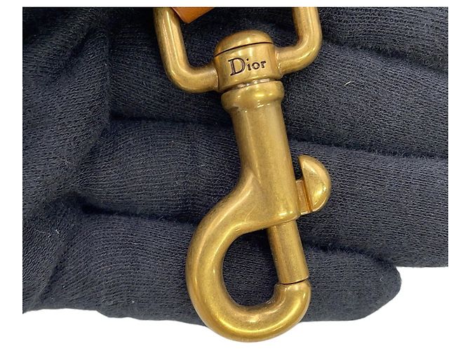 Borsa Panier in Raffia Christian Dior Marrone - vista 17