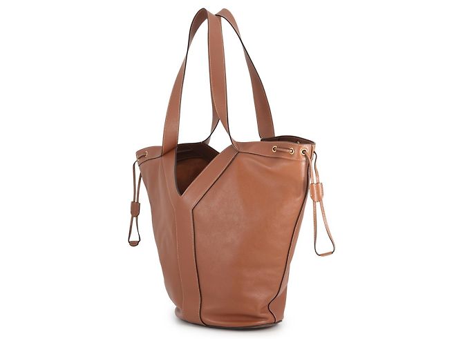 Borsa Tote Yves Saint Laurent Paris Marrone - vista 2
