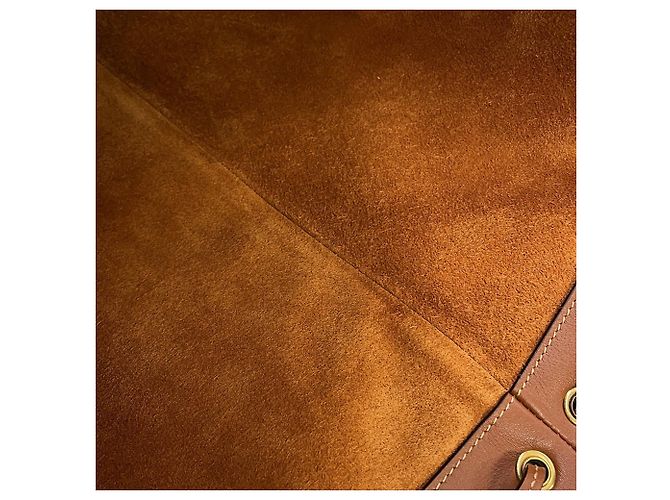 Borsa Tote Yves Saint Laurent Paris Marrone - vista 6