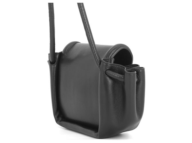 Borsa a tracolla Bottega Veneta Beak Small in pelle Nero - vista 2