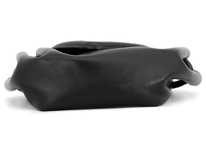 Borsa a tracolla Bottega Veneta Beak Small in pelle Nero - vista 3