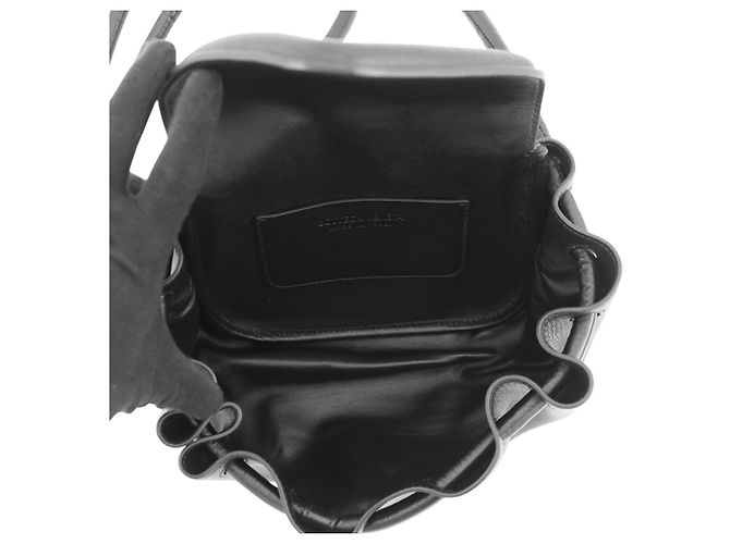 Borsa a tracolla Bottega Veneta Beak Small in pelle Nero - vista 5