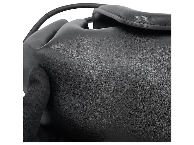 Borsa a tracolla Bottega Veneta Beak Small in pelle Nero - vista 7