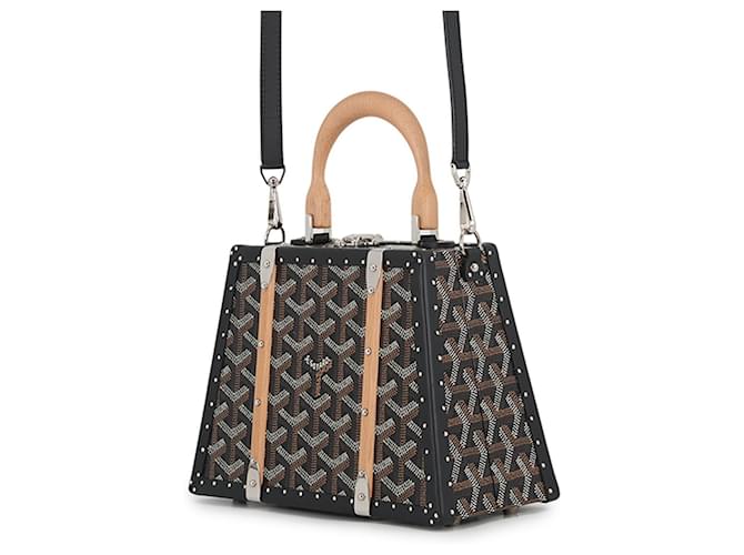 Borsa Goyard Saigon Mini Trunk Nero - vista 2