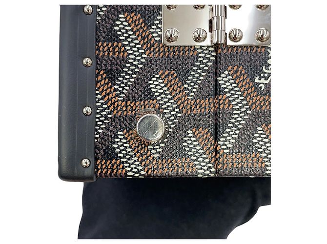 Borsa Goyard Saigon Mini Trunk Nero - vista 9