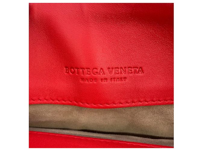 Bottega Veneta Rote Chain Shoulder Bag - Ansicht 15
