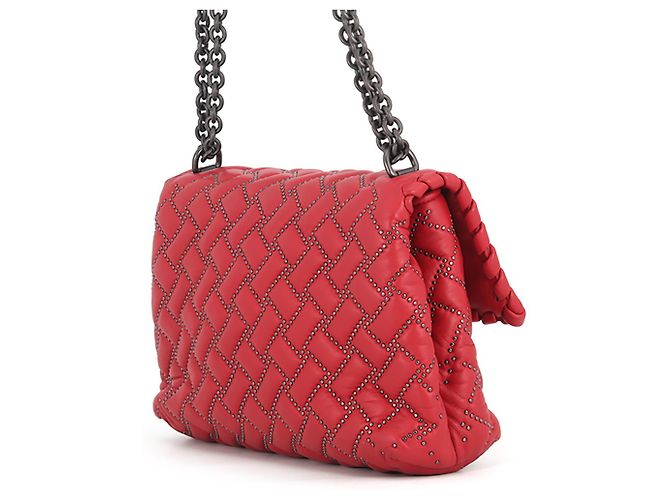 Bottega Veneta Rote Chain Shoulder Bag - Ansicht 2