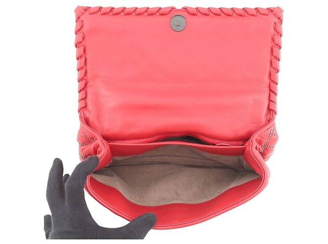 Bottega Veneta Rote Chain Shoulder Bag - Ansicht 6