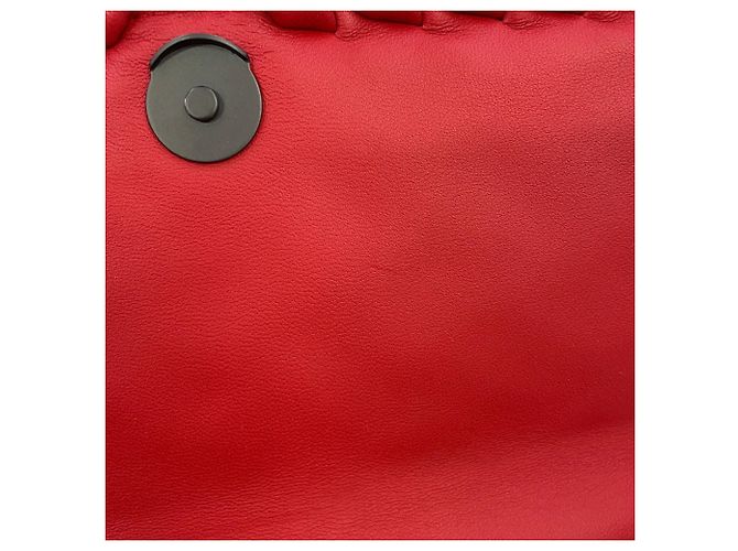 Bottega Veneta Rote Chain Shoulder Bag - Ansicht 7