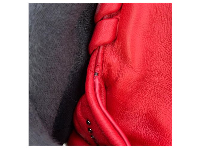 Bottega Veneta Rote Chain Shoulder Bag - Ansicht 9