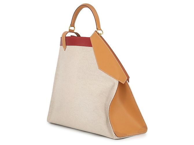 Hermès Hermes Himalaya Handtasche Rot Marineblau - Ansicht 2