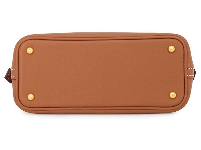 Hermès Borsa Hermes Bolide 1923 Mini Gold Evercolor D'oro - vista 3