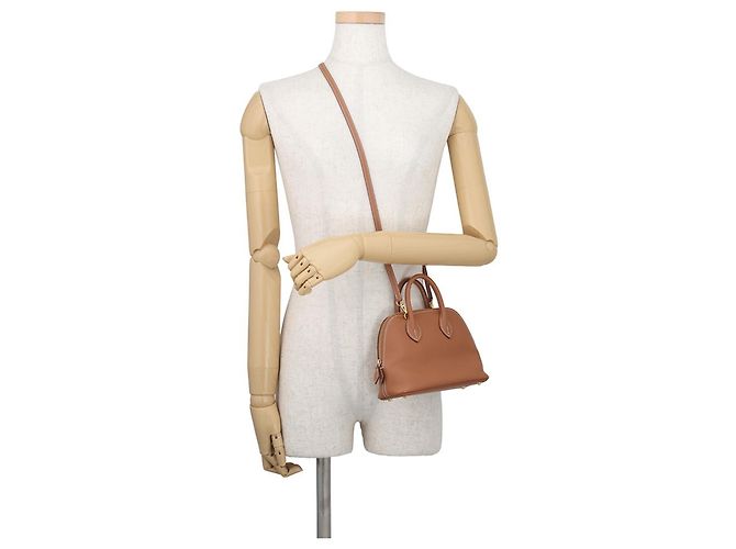 Hermès Borsa Hermes Bolide 1923 Mini Gold Evercolor D'oro - vista 5