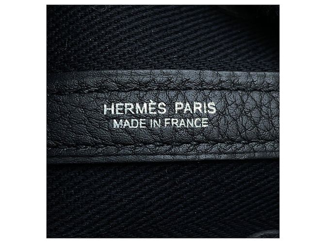 Hermès Borsa Tote Hermes Garden TPM Nero - vista 11
