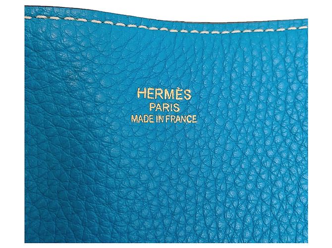 Hermès Borsa Tote Hermes Double Sens 28 Grigio - vista 16