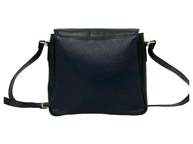 Borsa a tracolla in pelle Burberry Nero - vista 4