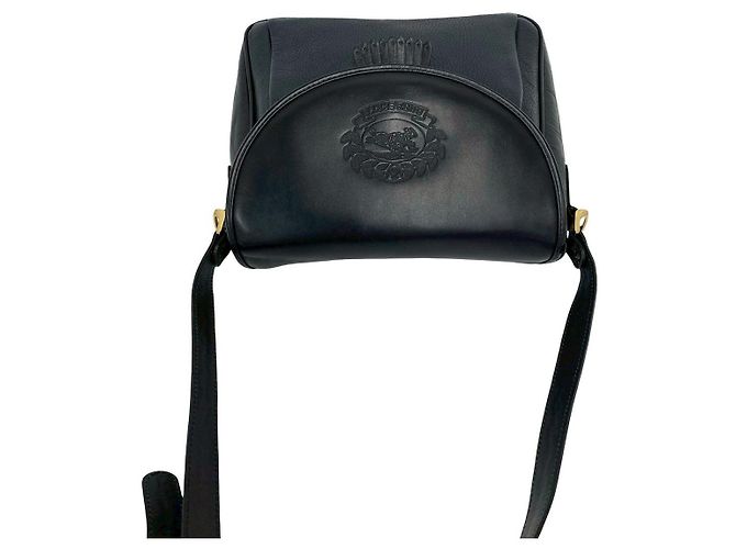 Borsa a tracolla in pelle Burberry Nero - vista 5