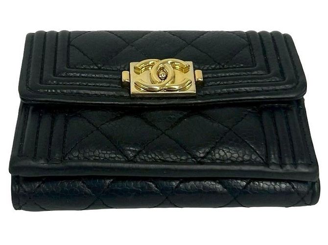 Cartera Chanel Boy de piel Negro - vista 7