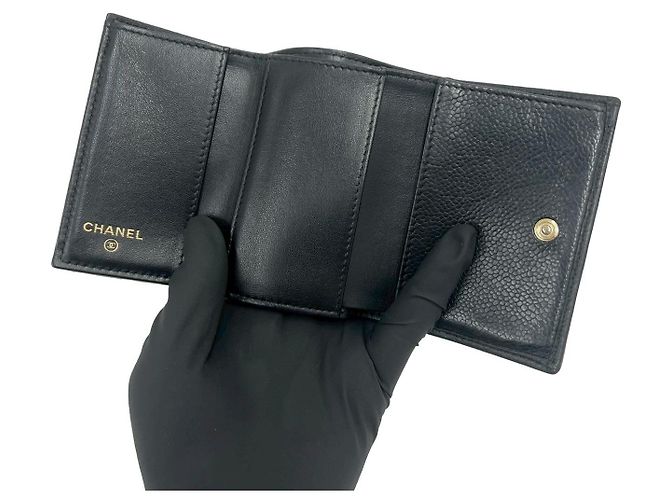 Cartera Chanel Boy de piel Negro - vista 8