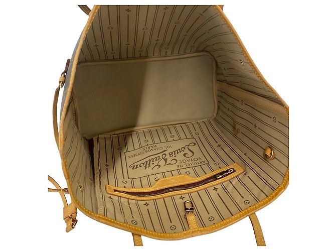 Borsa Tote Louis Vuitton Neverfull Monogram Marrone - vista 10