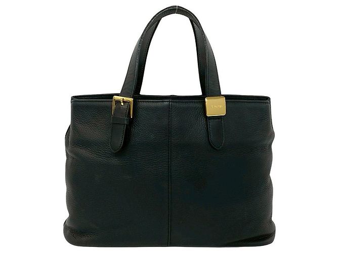 Burberry Lederhandtasche Schwarz - Ansicht 2