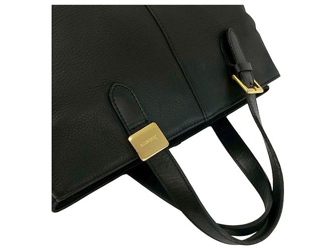 Burberry Lederhandtasche Schwarz - Ansicht 5