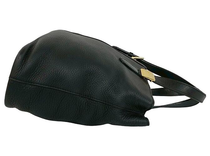 Burberry Lederhandtasche Schwarz - Ansicht 7