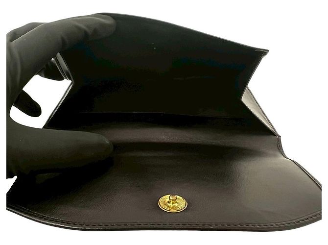 Portafoglio Bifold in pelle Gucci Nero - vista 10