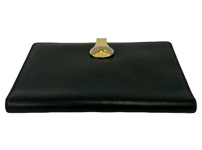 Portafoglio Bifold in pelle Gucci Nero - vista 7