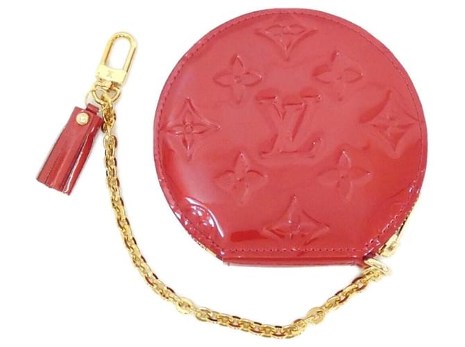Louis Vuitton Vernis Python Münzbeutel Rot - Ansicht 2