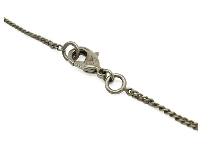 Pendente collana Chanel Coco Mark Argento Metallico - vista 5