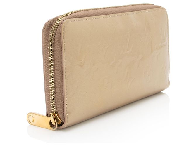 Portafoglio Zippy Monogram Vernis Louis Vuitton D'oro Metallico - vista 2