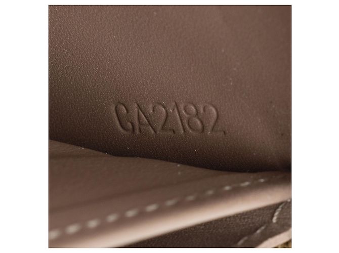 Portafoglio Zippy Monogram Vernis Louis Vuitton D'oro Metallico - vista 4
