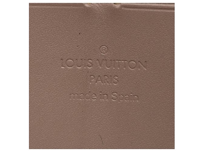 Portafoglio Zippy Monogram Vernis Louis Vuitton D'oro Metallico - vista 6