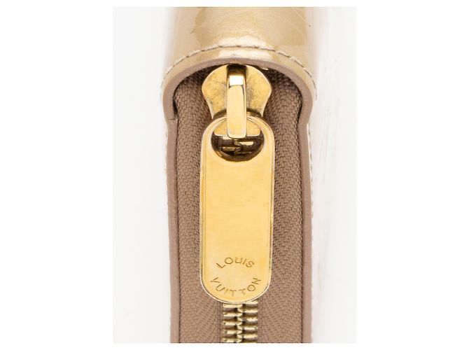 Portafoglio Zippy Monogram Vernis Louis Vuitton D'oro Metallico - vista 7