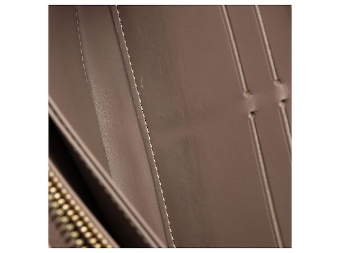 Portafoglio Zippy Monogram Vernis Louis Vuitton D'oro Metallico - vista 9