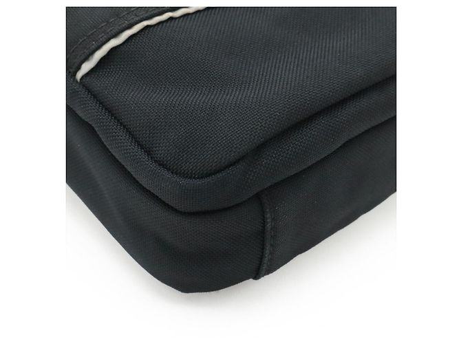 Borsa a tracolla Balenciaga Sport Nylon Canvas Nero - vista 3