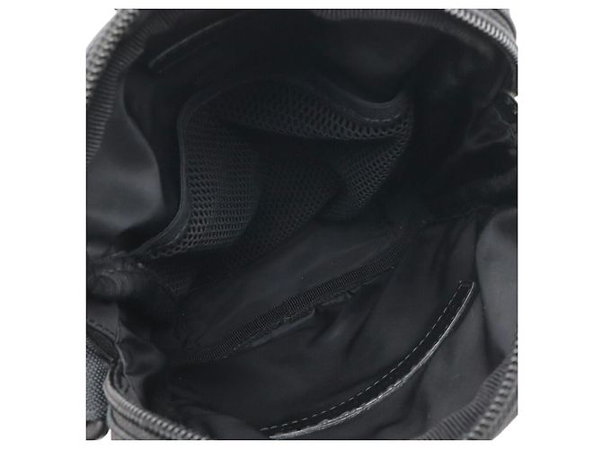 Borsa a tracolla Balenciaga Sport Nylon Canvas Nero - vista 5