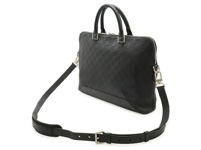Valigetta Louis Vuitton Avenue Damier Infini Nero - vista 2