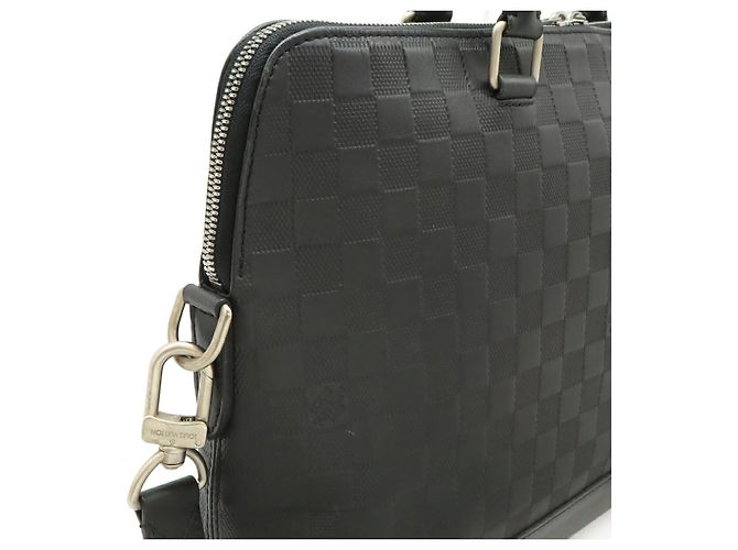 Valigetta Louis Vuitton Avenue Damier Infini Nero - vista 6